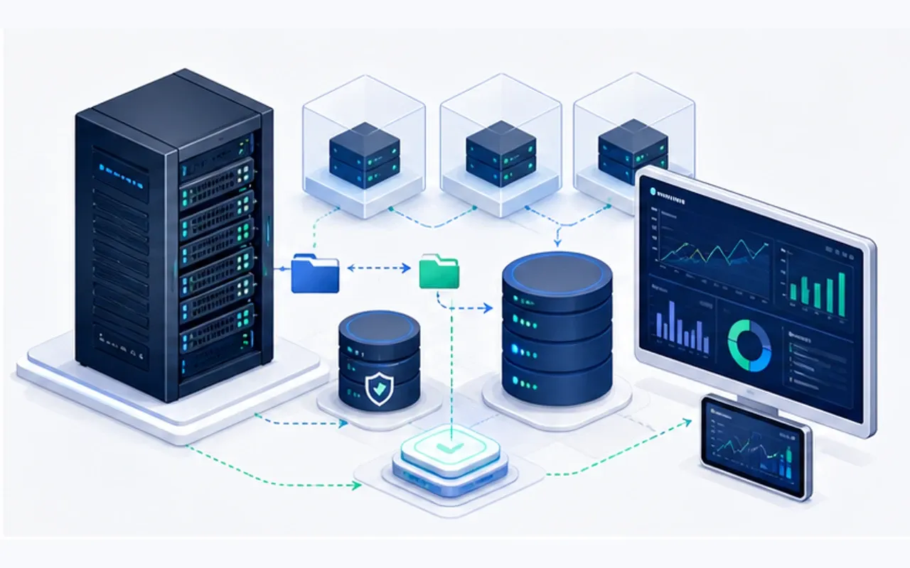 Virtualized servers, backups, monitoring and high availability for SMEs
