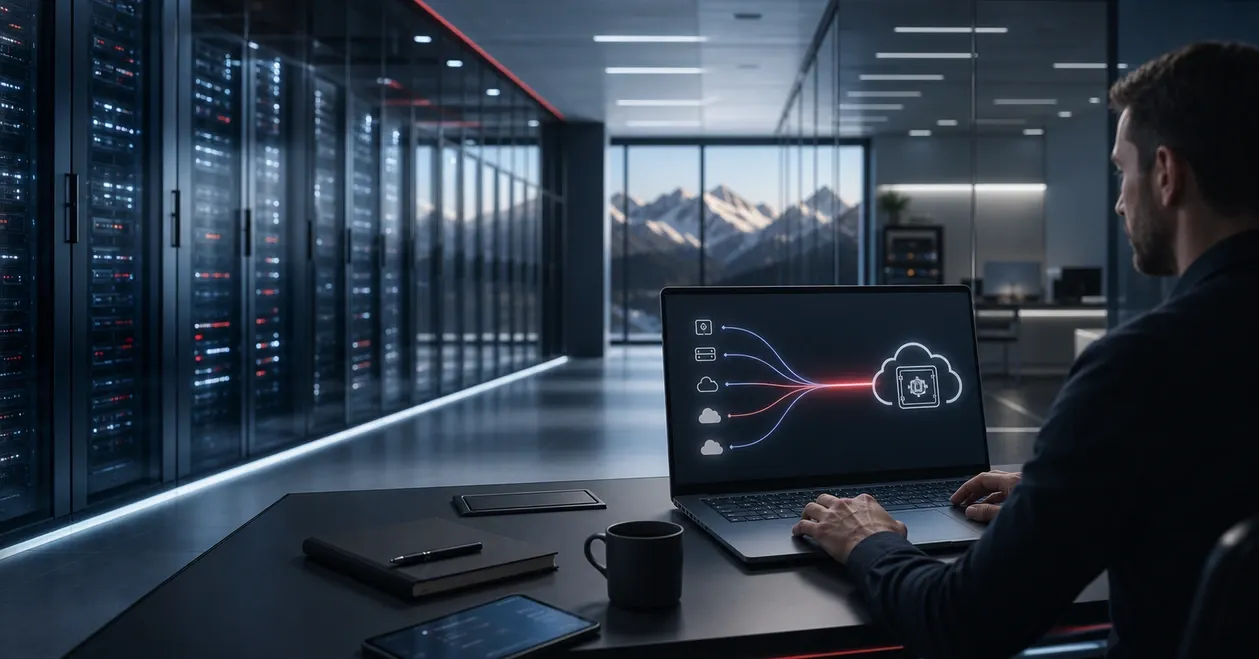 Swiss data center and secure cloud vault for SME data in French-speaking Switzerland