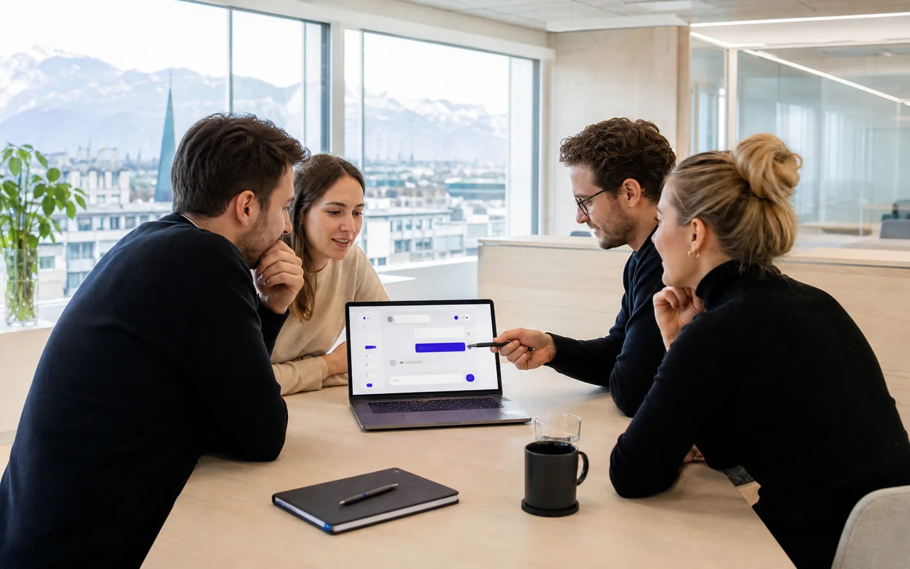 Atelier de formation à l'intelligence artificielle pour équipe PME en Suisse romande