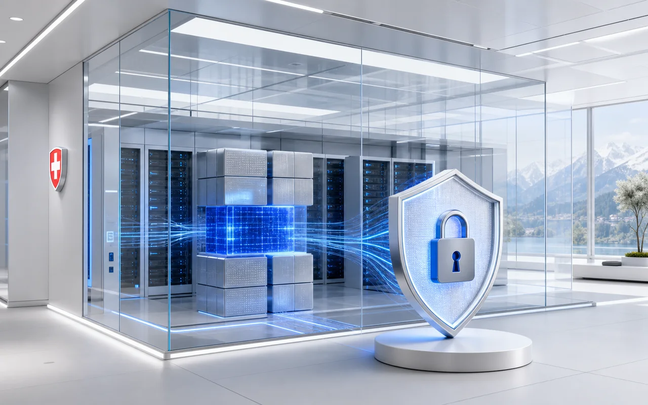 Modèle d'intelligence artificielle auto-hébergé sur infrastructure suisse conforme nLPD